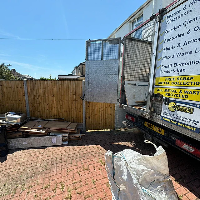 rubbish clearance before